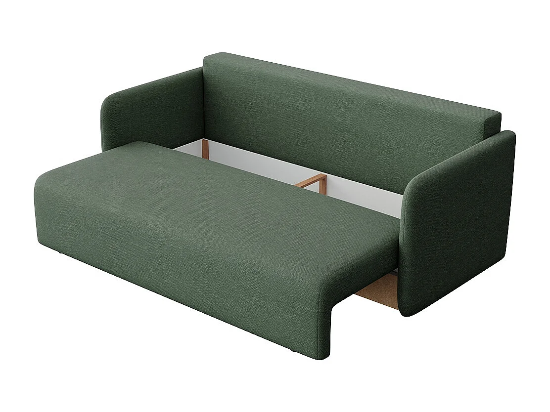 Rodier Canapé 3 places convertible Chaum vert