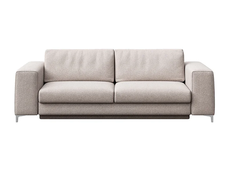 Rodier Canapé 3 places convertible Rene gris clair