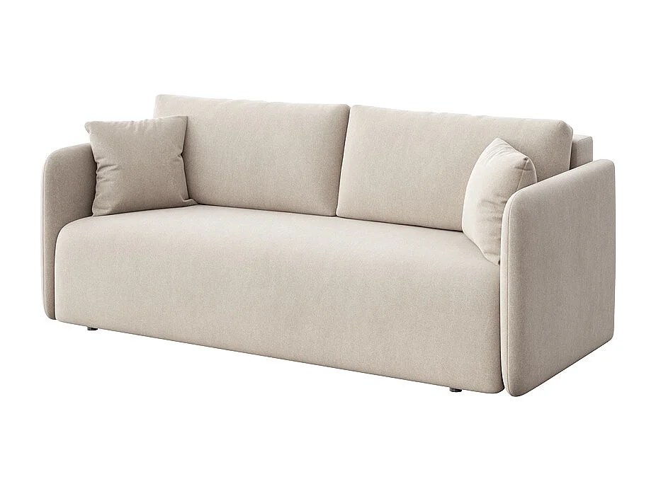 Rodier Canapé 3 places convertible Chaum beige clair