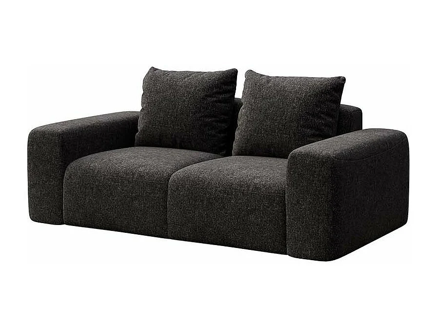 Rodier Canapé 2 places Monce anthracite