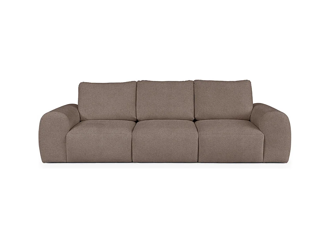 Rodier Canapé 3 places Mirel brun