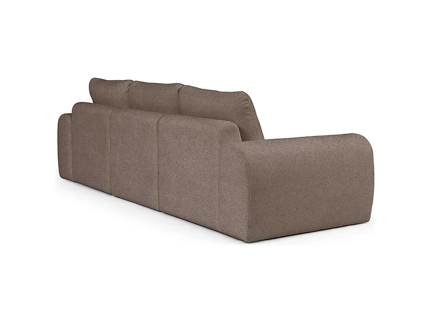 Rodier Canapé 3 places Mirel brun