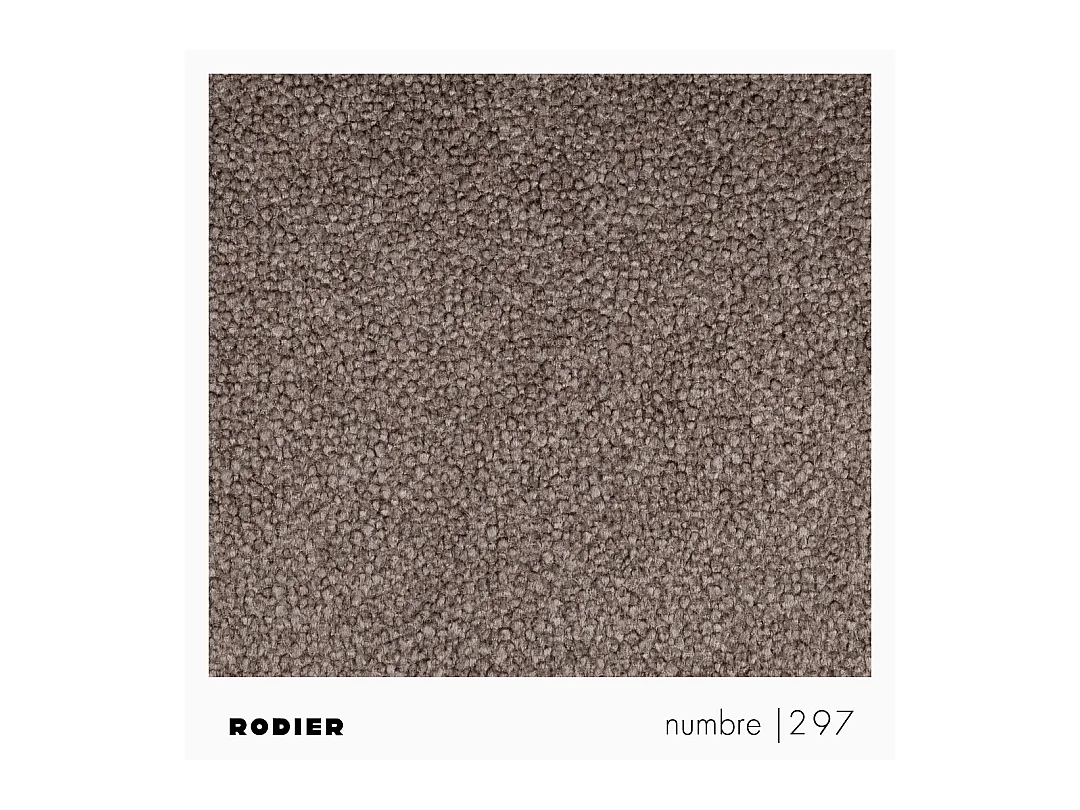 Rodier Canapé 3 places Mirel brun