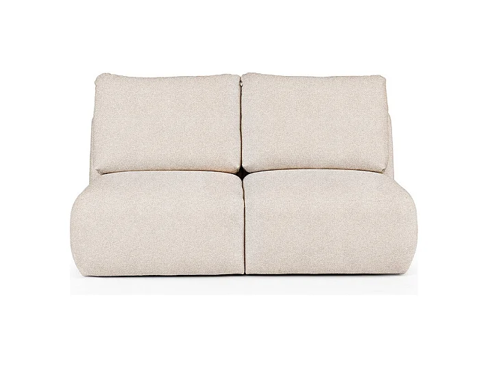 Rodier Canapé 2 places sans accoudoirs Mirel crème