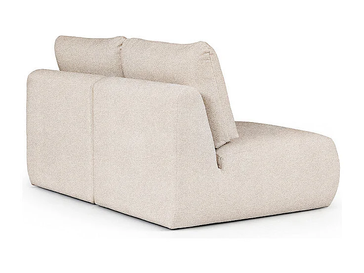 Rodier Canapé 2 places sans accoudoirs Mirel crème