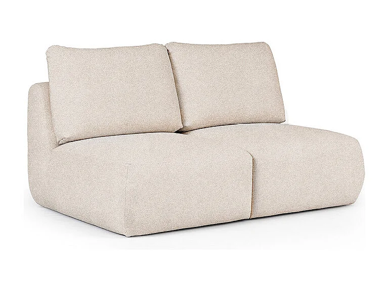 Rodier Canapé 2 places sans accoudoirs Mirel crème