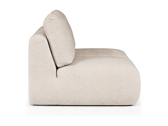 Rodier Canapé 2 places sans accoudoirs Mirel crème