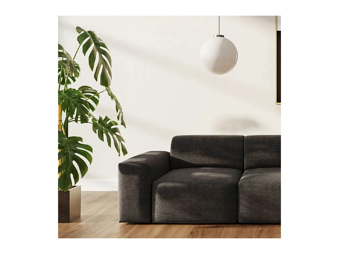 Rodier Canapé 3 places Villet anthracite