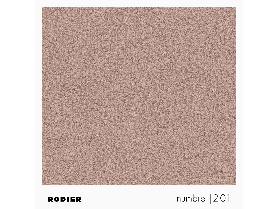 Rodier Canapé 3 places Monce rose pastel