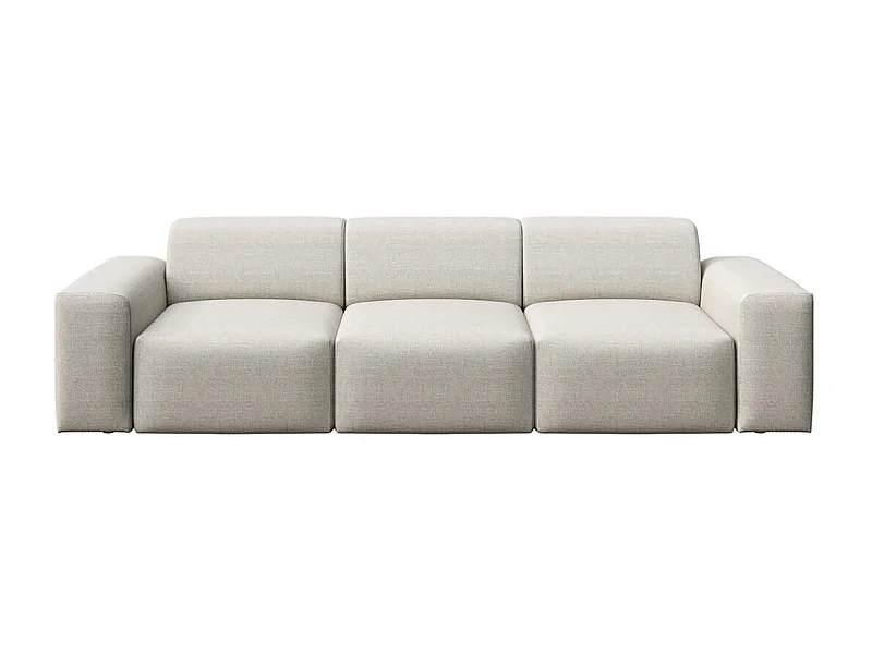 Villet 3-zitsbank beige