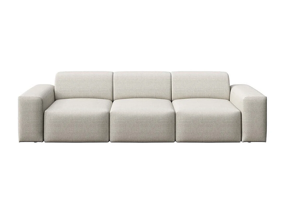 Rodier Canapé 3 places Villet beige clair