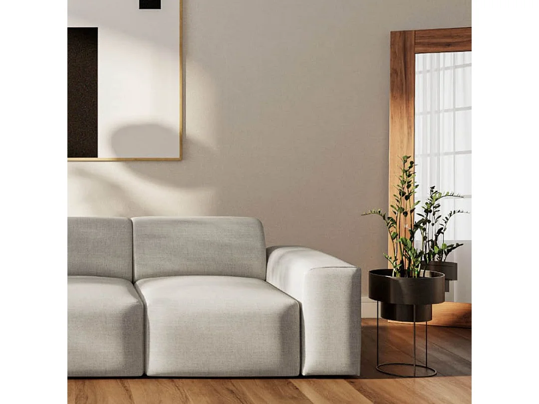 Rodier Canapé 3 places Villet beige clair