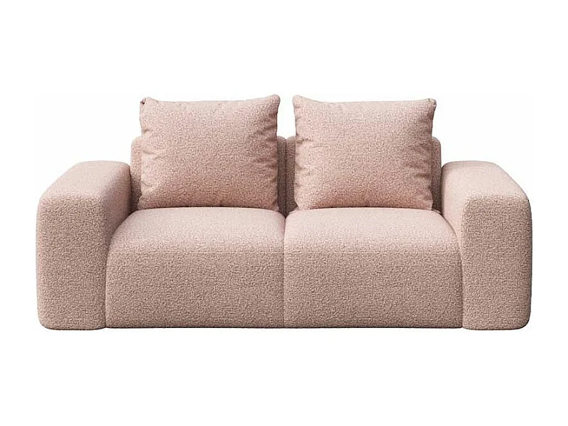 Rodier Canapé 2 places Monce rose pastel