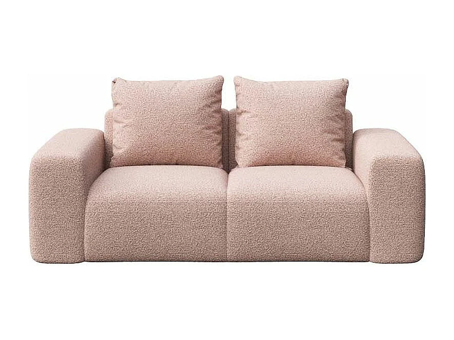 Rodier Canapé 2 places Monce rose pastel