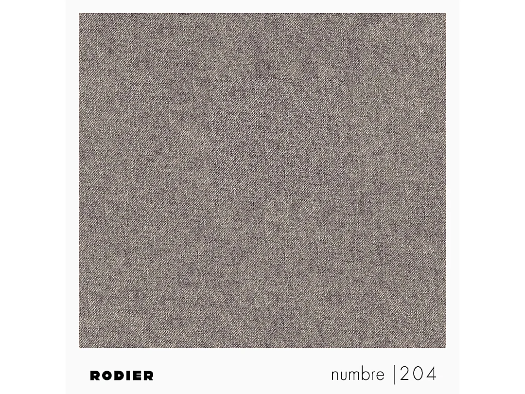 Rodier Canapé 3 places Monce gris clair