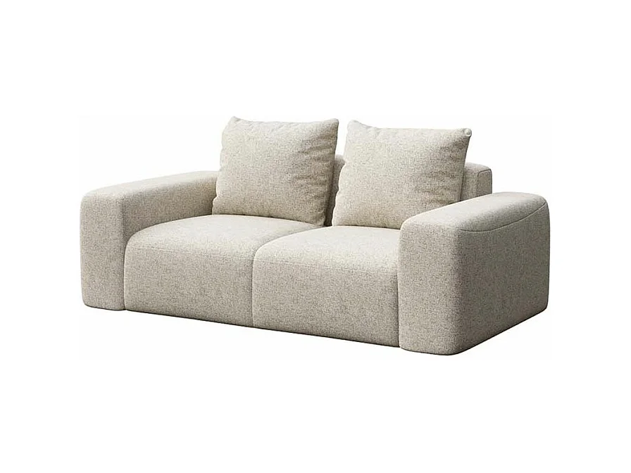 Rodier Canapé 2 places Monce beige clair