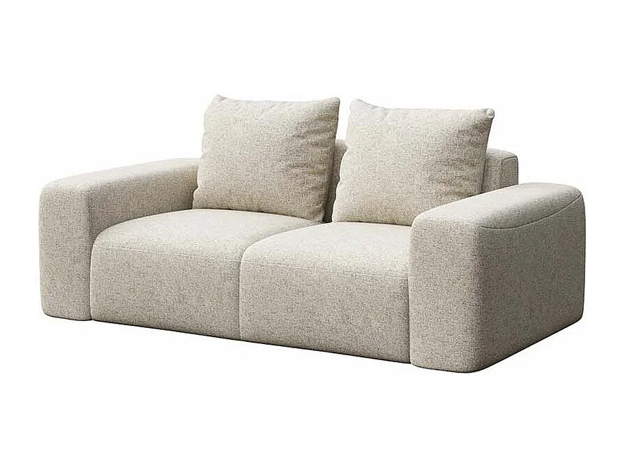 Rodier Canapé 2 places Monce beige clair