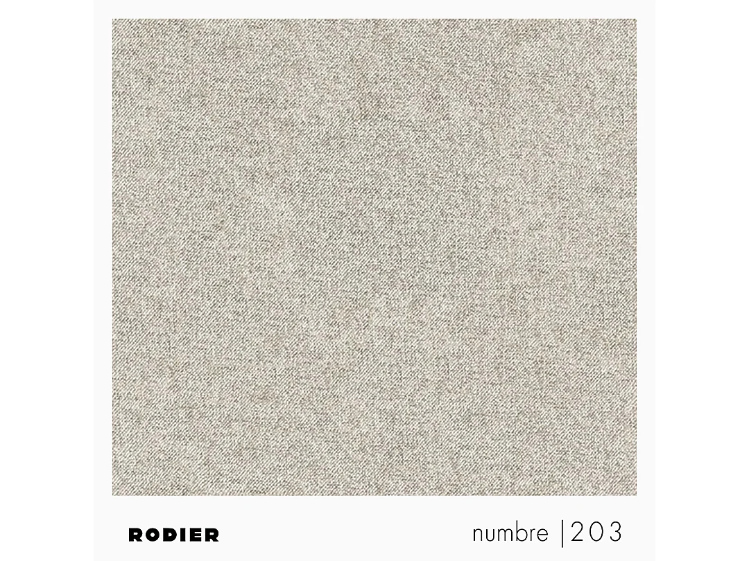 Rodier Canapé 2 places Monce beige clair