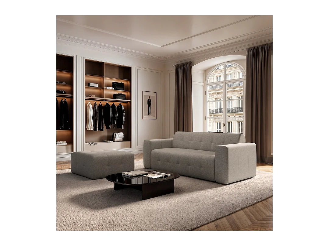 Rodier Canapé 3 places Tuil camel