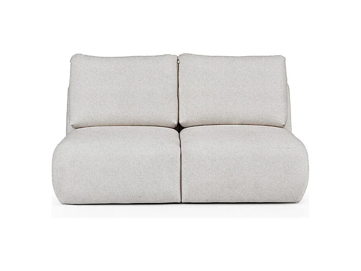 Rodier Canapé 2 places sans accoudoirs Mirel gris