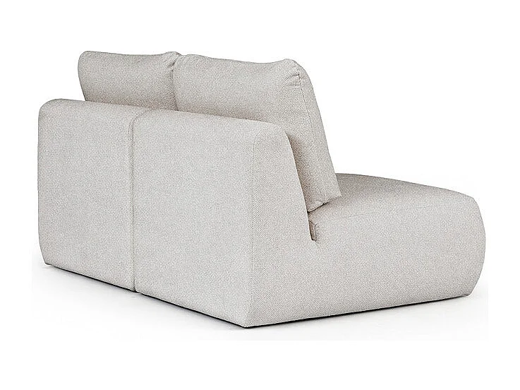 Rodier Canapé 2 places sans accoudoirs Mirel gris