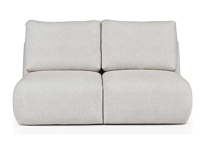 Rodier Canapé 2 places sans accoudoirs Mirel gris