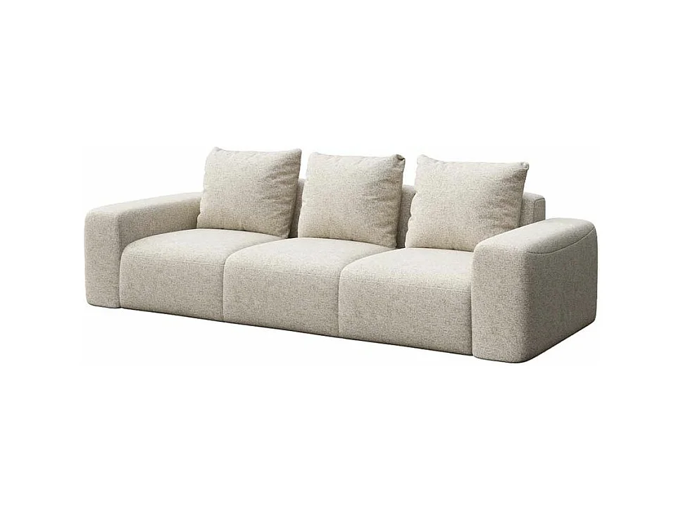 Rodier Canapé 3 places Monce beige clair