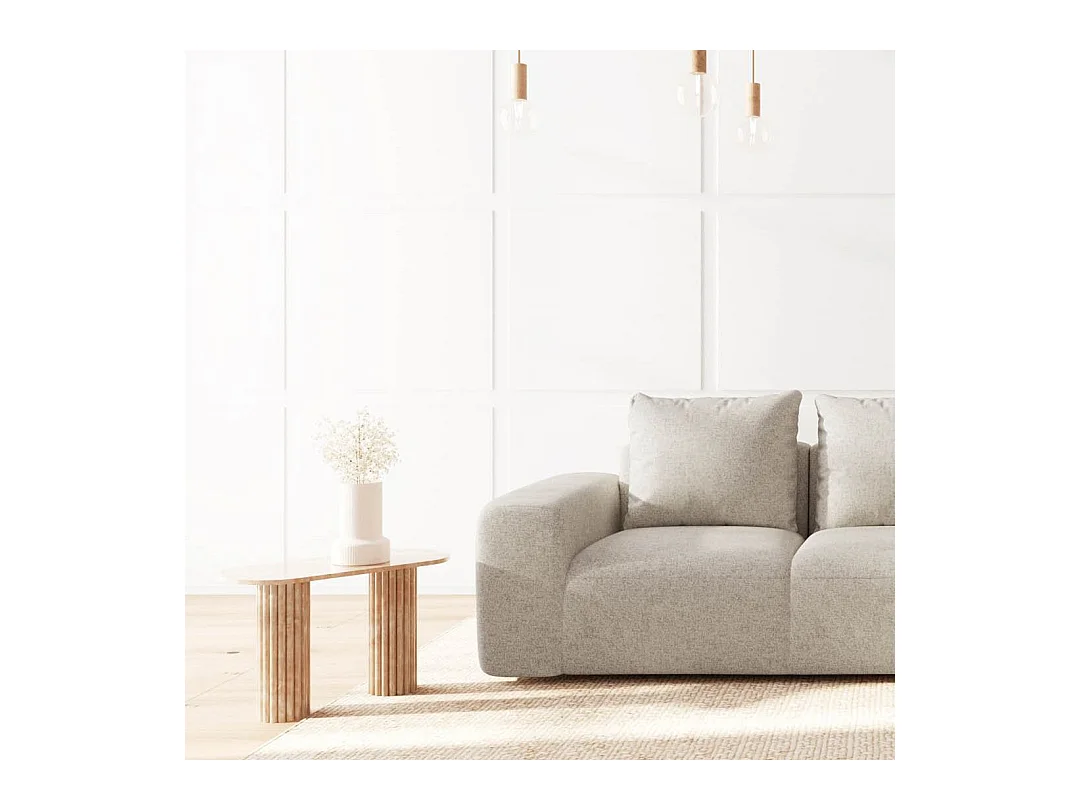 Rodier Canapé 3 places Monce beige clair