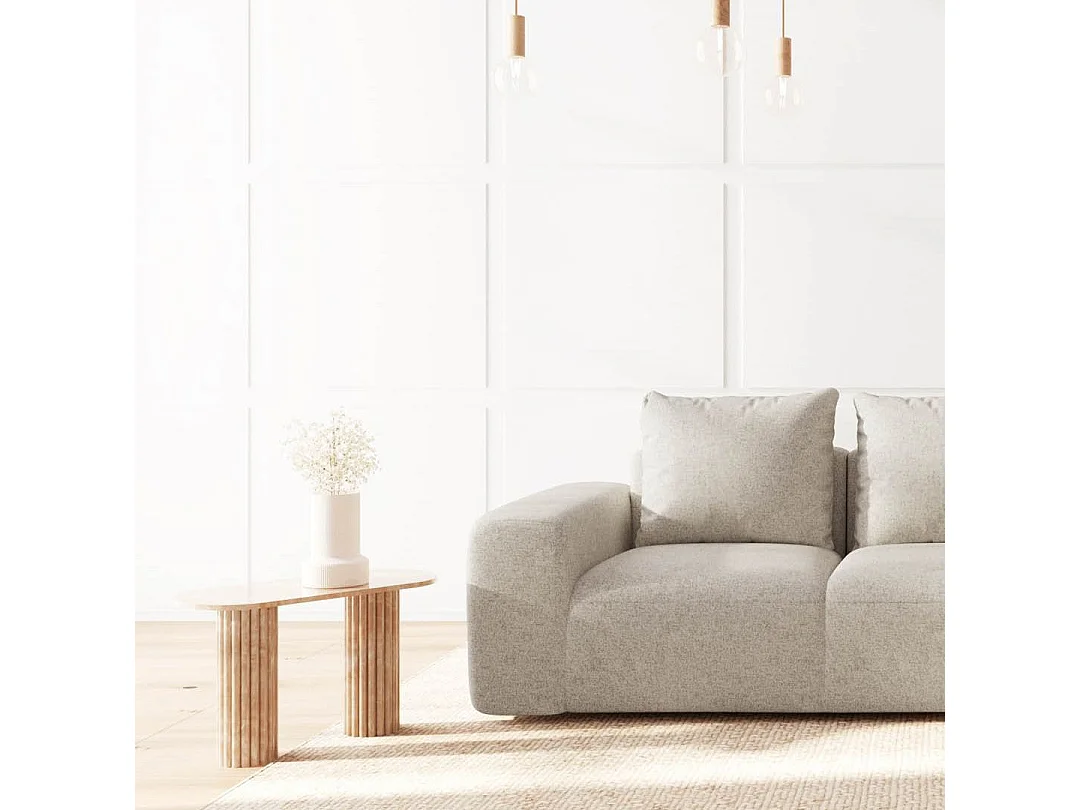 Rodier Canapé 3 places Monce beige clair