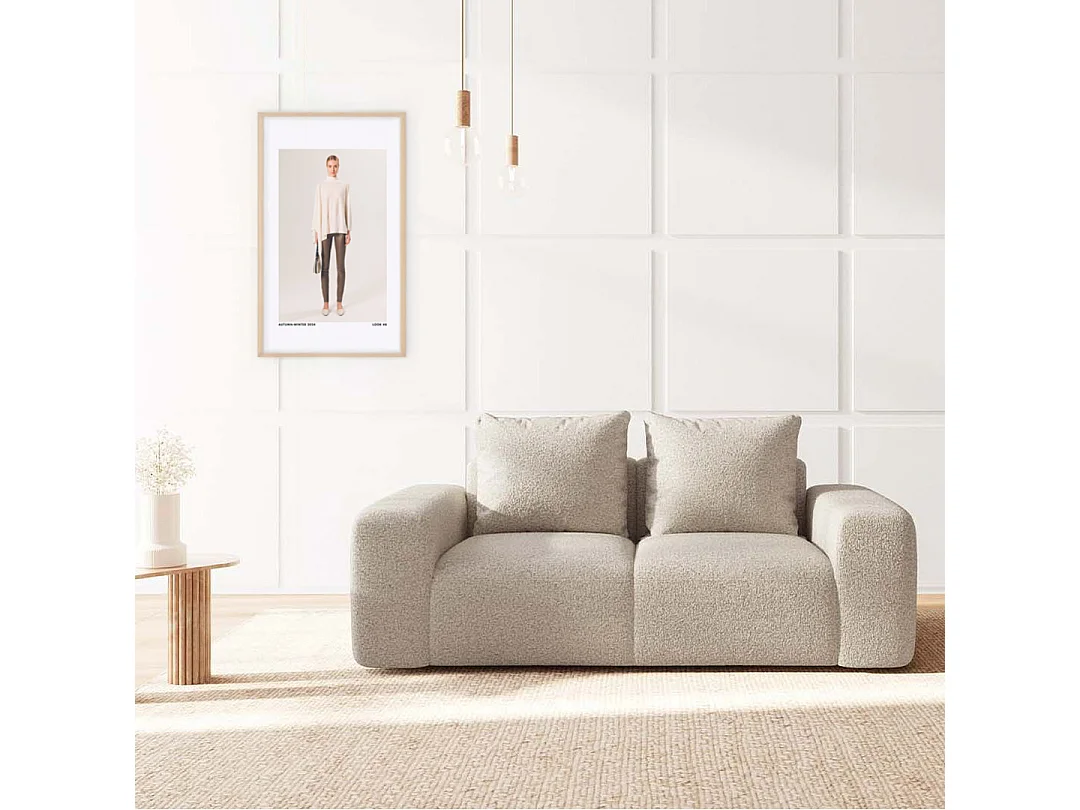 Rodier Canapé 2 places Monce beige