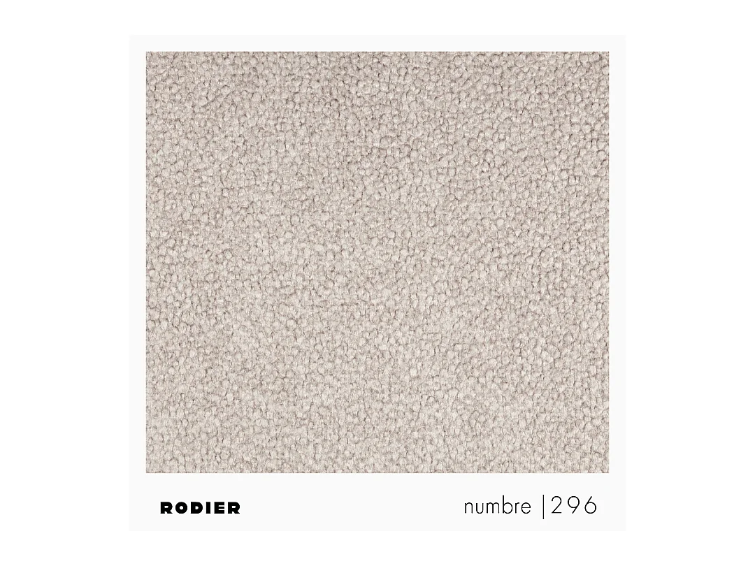 Rodier Canapé méridienne gauche sans accoudoirs Mirel crème