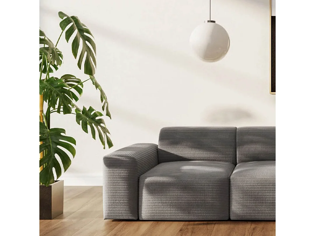 Rodier Canapé 3 places Villet gris