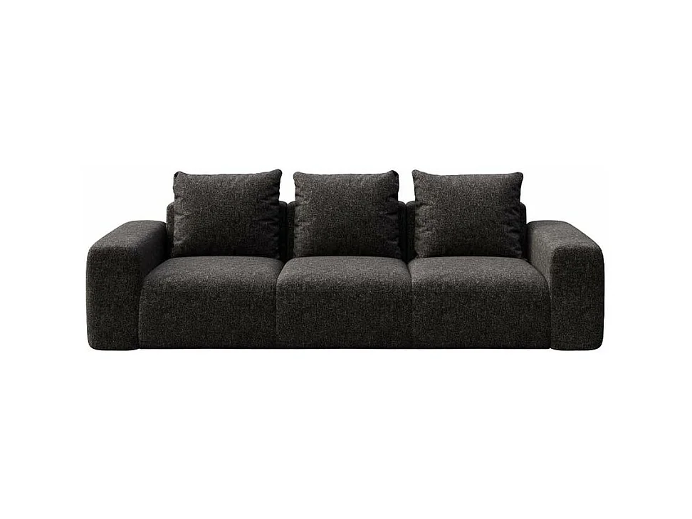 Rodier Canapé 3 places Monce anthracite