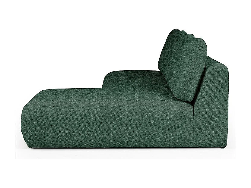 Rodier Canapé méridienne droite sans accoudoirs Mirel vert