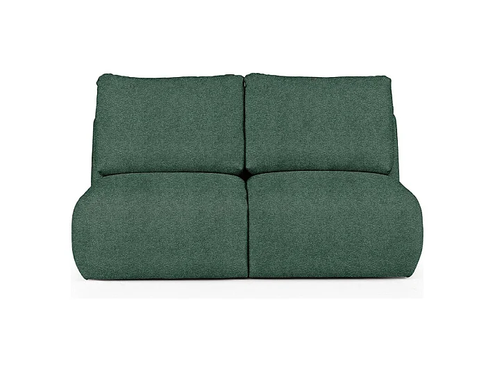 Rodier Canapé 2 places sans accoudoirs Mirel vert
