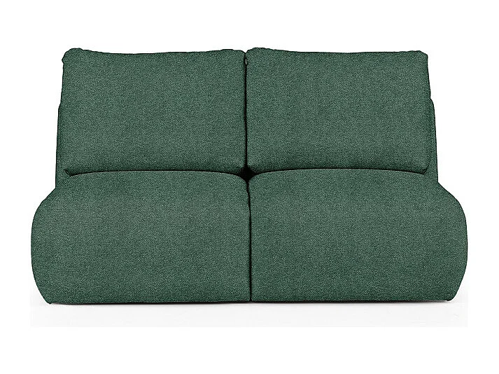 Rodier Canapé 2 places sans accoudoirs Mirel vert