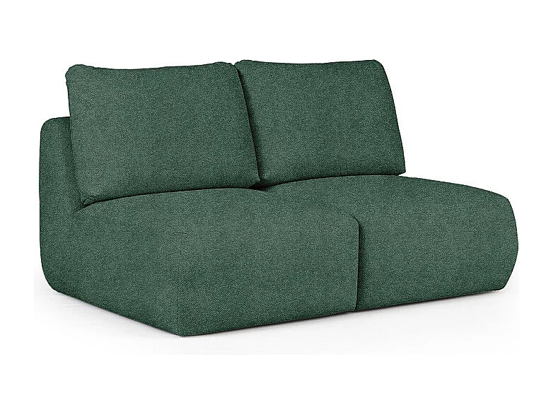 Rodier Canapé 2 places sans accoudoirs Mirel vert