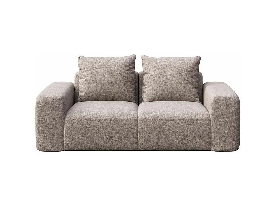 Rodier Canapé 2 places Monce gris clair