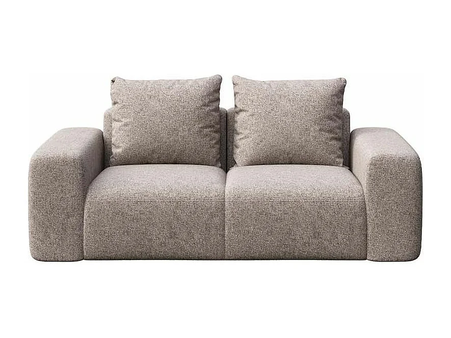 Rodier Canapé 2 places Monce gris clair