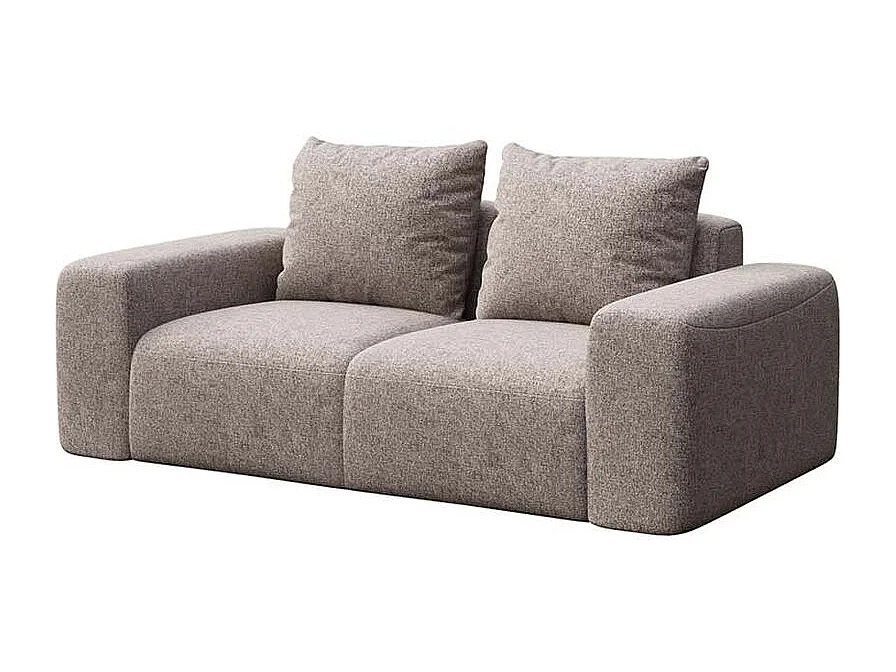 Rodier Canapé 2 places Monce gris clair