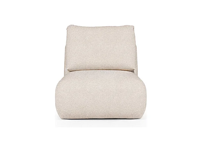 Rodier Fauteuil sans accoudoirs Mirel crème