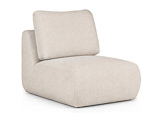 Rodier Fauteuil sans accoudoirs Mirel crème
