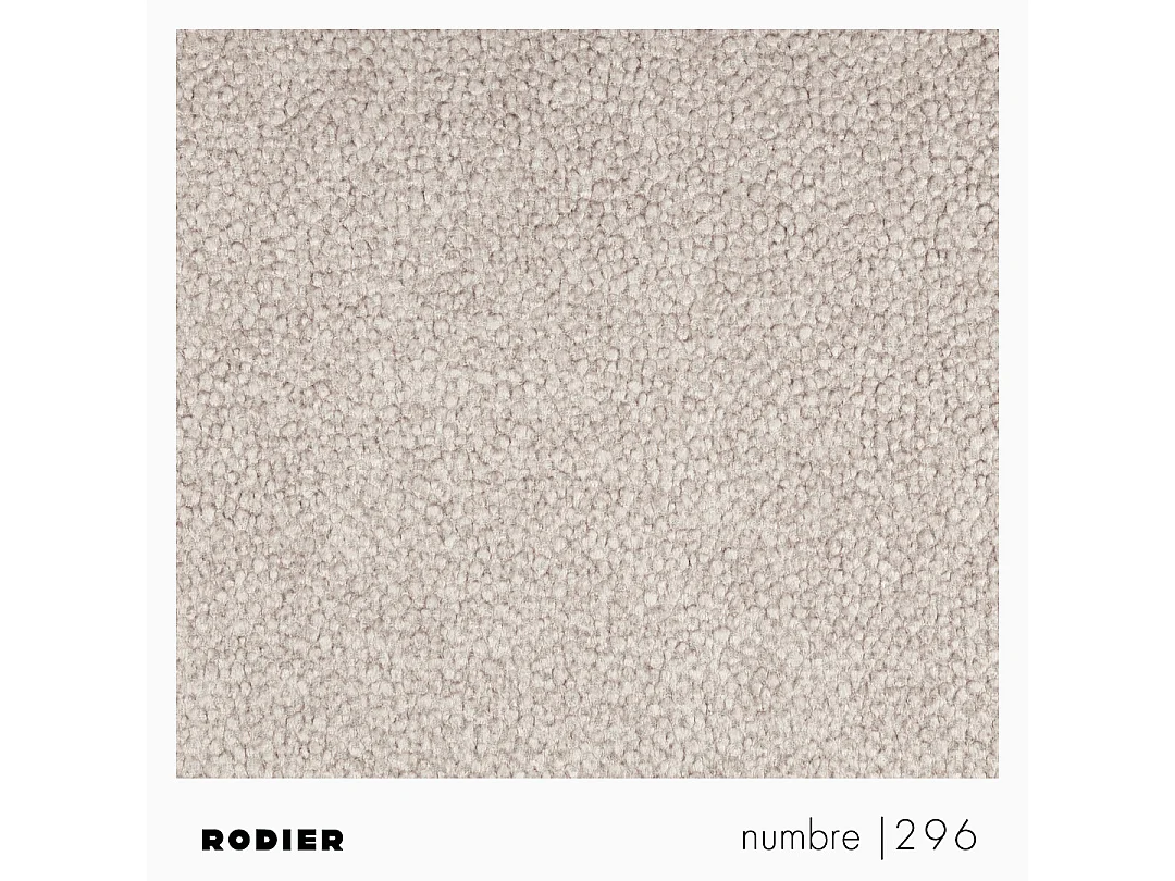 Rodier Fauteuil sans accoudoirs Mirel crème