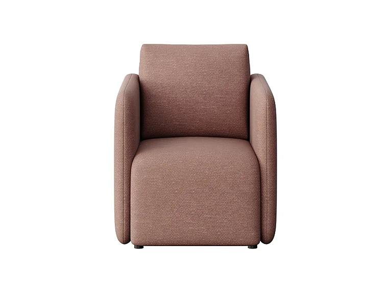 Rodier Fauteuil Chaum rose foncé