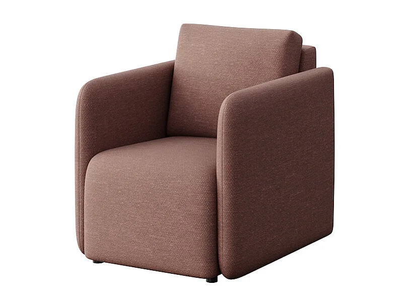 Rodier Fauteuil Chaum rose foncé