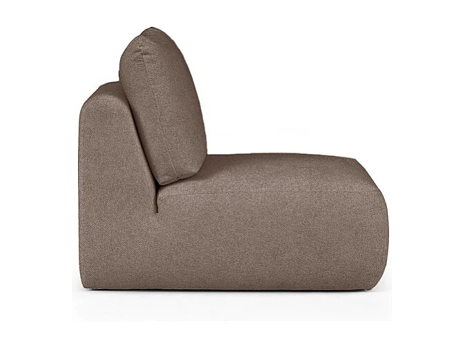 Rodier Fauteuil sans accoudoirs Mirel brun