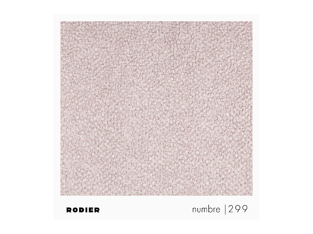 Rodier Fauteuil sans accoudoirs Mirel rose