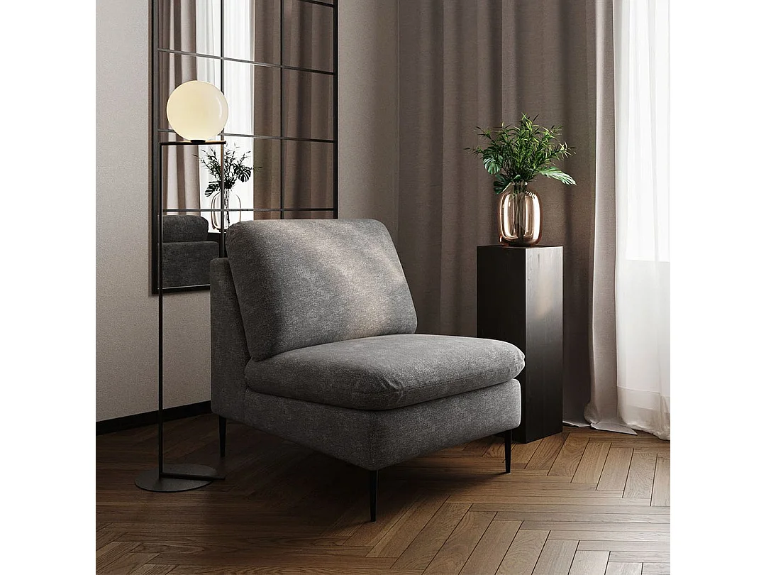 Belle stoel lichtgrijs