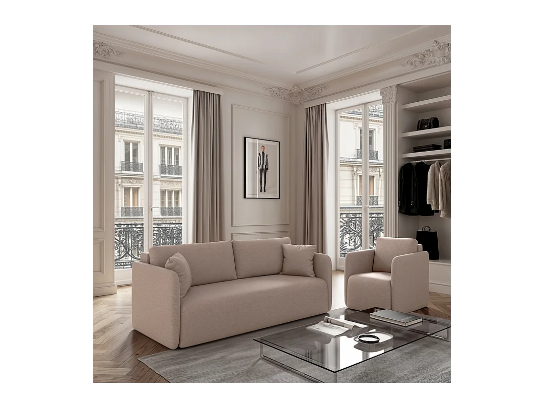 Rodier Fauteuil Chaum crème