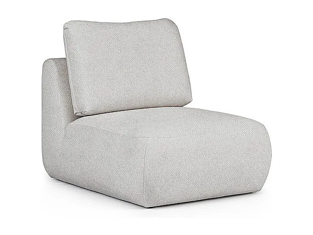Rodier Fauteuil sans accoudoirs Mirel gris